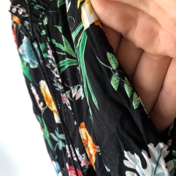 Revamped | wide leg floral high waist pants - Picture 4 of 8
